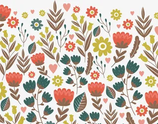 花团锦簇的背景