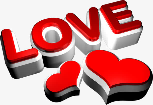 love艺术字免抠