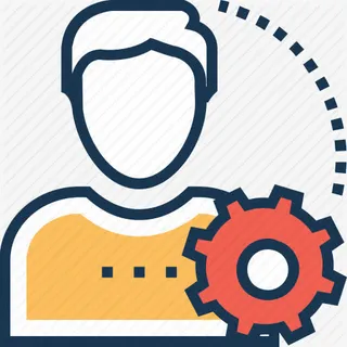 扁平系统管理员图标免抠