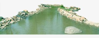 小溪流免抠