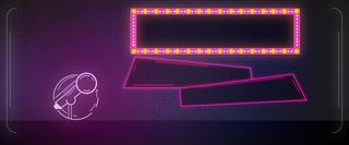 舞台背景灯光简洁街舞音乐海报高清