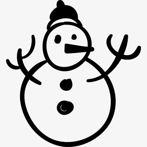 雪人图标免抠