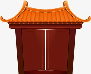 大红门卡通免抠