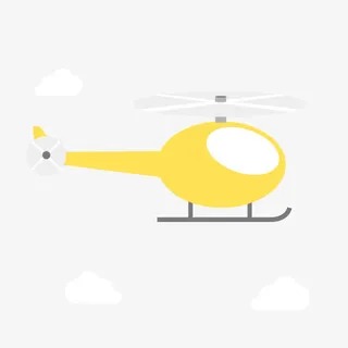 直升飞机免抠