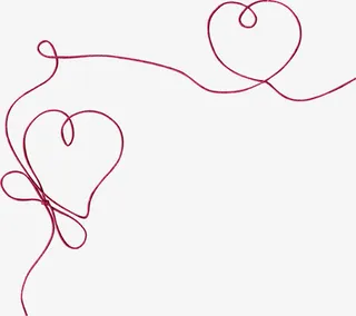 红绳png图片免抠