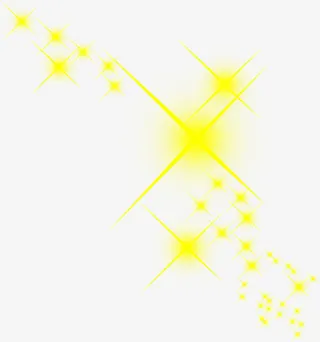 高清黄色效果光效免抠