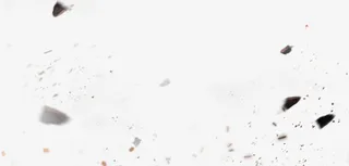 创意合成岩石飞溅效果免抠