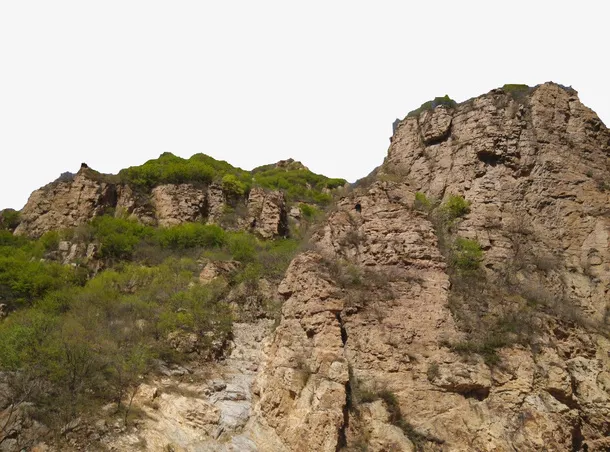 风景景点山免抠背景摄影风景元素