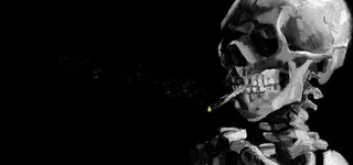 黑色骷髅素材高清