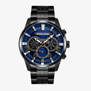 Police刚阳三圈表盘石英男表免抠