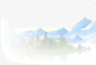 山水画背景装饰