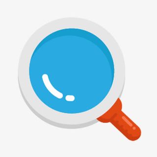 手绘放大镜免抠