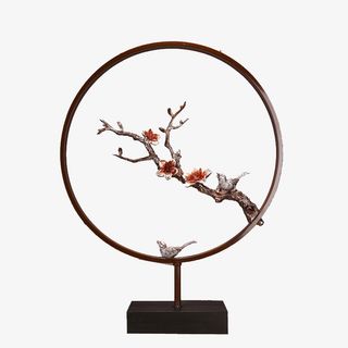 卡通屏风镜子免抠