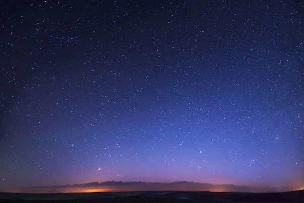 美丽星空风景免抠背景底纹元素