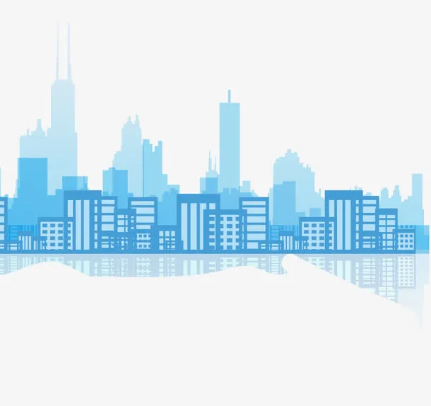 城市剪影免抠