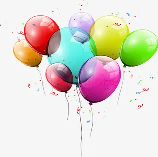 彩色气球招聘海报素材免抠 彩色气球招聘海报素材免抠