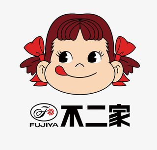 不二家糖果零食品牌LOGO免抠