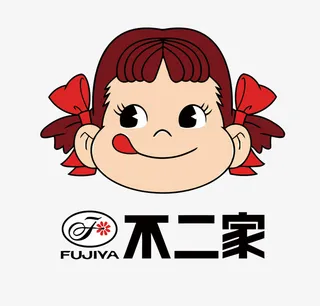 不二家糖果零食品牌LOGO免抠