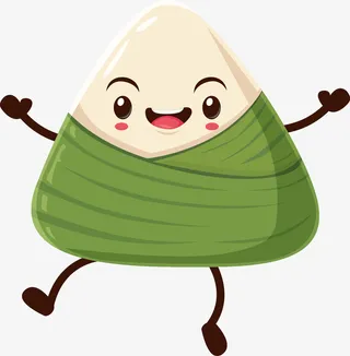 端午节粽子表情免抠