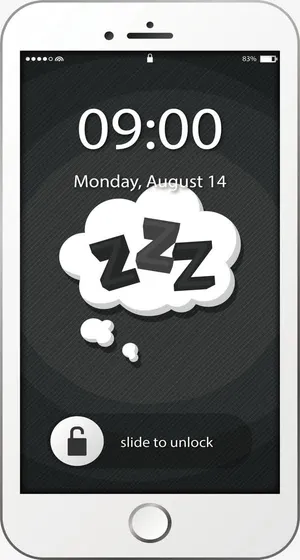 云朵气泡界面手机模型免抠