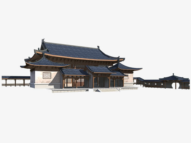 古建筑房屋免抠