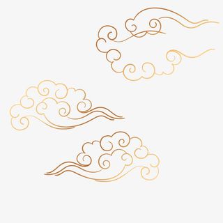 祥云两三朵儿免抠