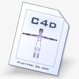 c4d file types icon免抠