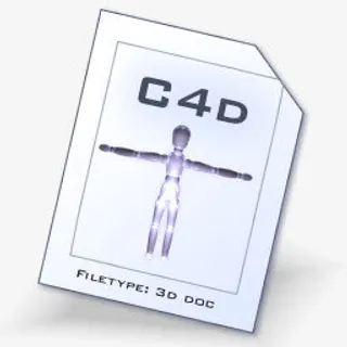c4d file types icon免抠
