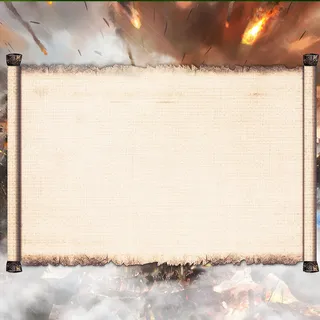 中国风卷轴主图背景素材高清