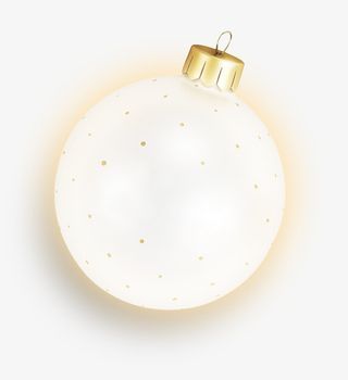 发光的白色灯泡免抠