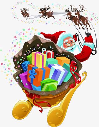 冬季送礼圣诞公公免抠