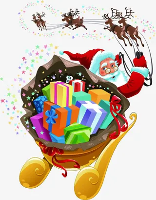 冬季送礼圣诞公公免抠