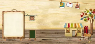 卡通简约纹理照片墙主题背景高清