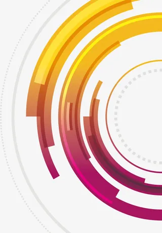 科技感半圆免抠