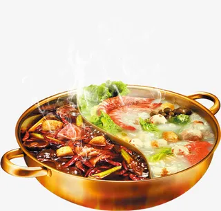 火锅店宣传单海报免抠