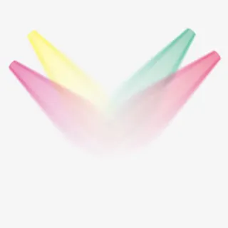 年会LED演唱舞台灯光效果免抠