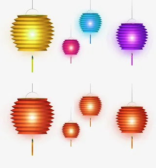 元宵节花灯免抠