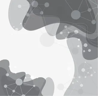 灰色科技装饰框免抠