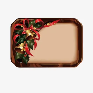 精致圣诞铃铛免抠