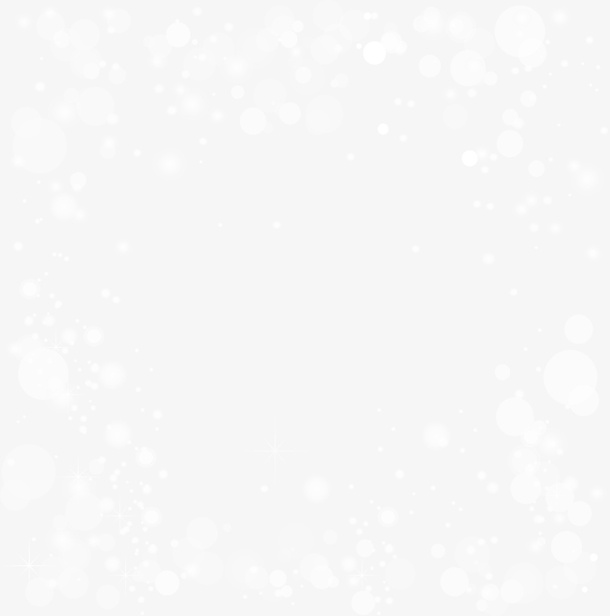 冬季白色雪花边框免抠