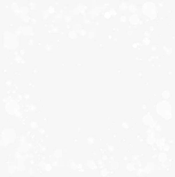 冬季白色雪花边框免抠
