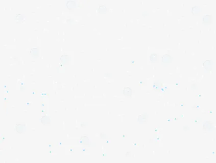 白色漂浮雪花免抠