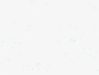 白色漂浮雪花免抠