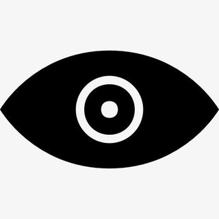 黑眼圈的符号可视化图标免抠