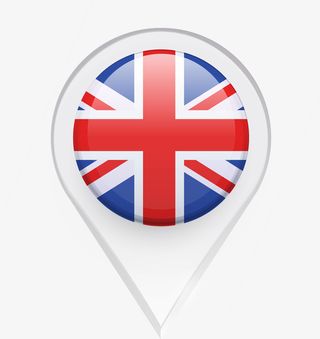 英国地标箭头矢量图免抠