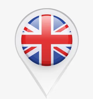 英国地标箭头矢量图免抠