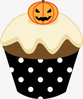 黑色恐怖蛋糕免抠