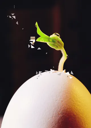 突破敏而多思企业文化海报设计高清