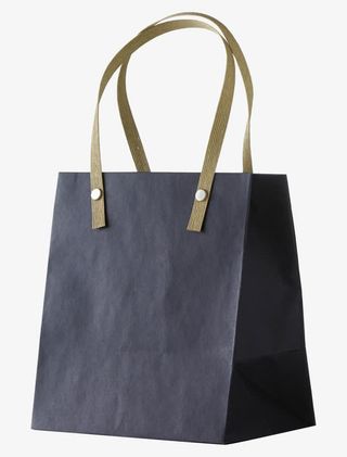 简约风格手提袋免抠