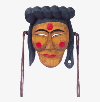 民族风面具免抠